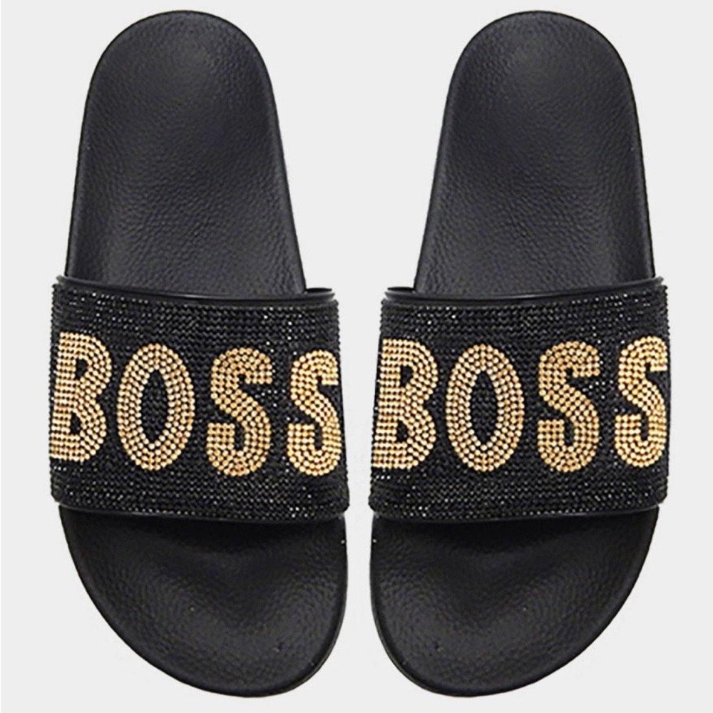 Rhinestone slides
